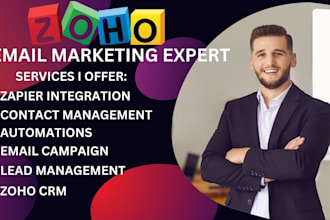 integrate zapier with zoho for email marketing automation contact management