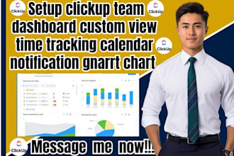 do integration dashboard setup on clickup  monday asana trello wrike