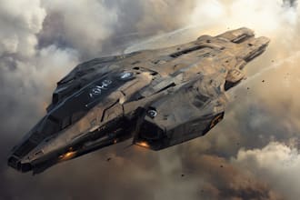 make  space scenes, any science fiction, spaceships