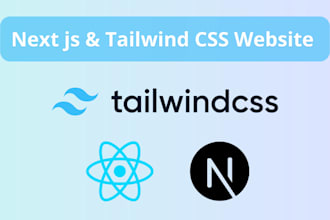 build a website with tailwind css react js next js