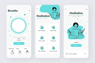 do affirmation app, meditation app,telemedicine app, health app yoga app therapy