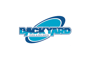 design backyard pool spa show logo