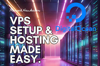 install and optimize your website on digitalocean or any vps with cloudflare