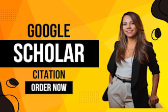 write and publish research articles in google scholar