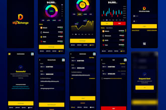 build crypto trading app stock and forex trading app with ui ux design