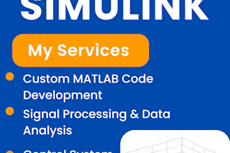 do matlab and simulink projects with accurate simulations