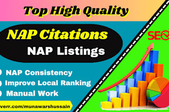 build USA local citations with nap citations for local SEO
