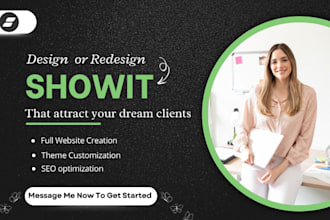 create successful showit website design showit website redesign