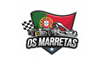design high quality kart racing logo with free source file