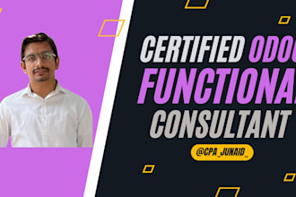 be your odoo functional consultant and trainer