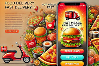 do multi restaurant food delivery app like uber eat, parcel delivery app ups fed