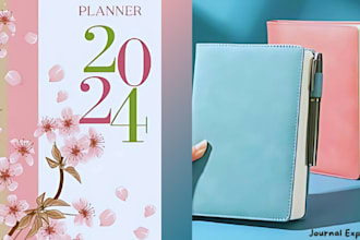 design covers and interiors for amazon kdp journal prayer book journal design