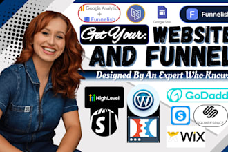 design systeme io sales funnel, landing page on funnelish, carrd, google sites