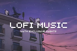 make exclusive chill lofi music lofi beats for you