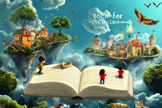 children book cover and children book illustrations
