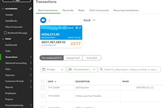 quickbooks setup and management
