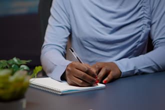 do urgent presentation slides, proofreading, editing, and data entry
