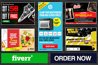 design professional web banners or flyers or social media banners