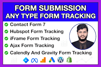 setup ga4 form submission calendly, iframe, gravity, hubspot tracking by GTM