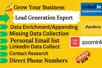 perfect email list, lead gen, using linkedin sales navigator