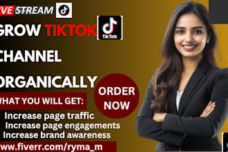 grow and promote your tiktok account organically