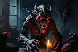 craft terrifying horror thumbnails that make viewers click