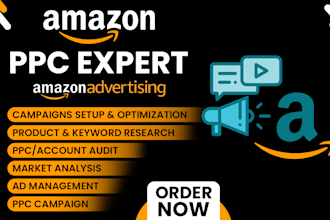 optimize, setup and manage amazon PPC ads campaigns, PPC sponsored ad