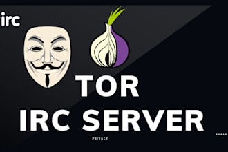 create irc chat server on tor