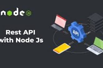 develop scalable node js apis, backend solutions, rest, crud, mongodb