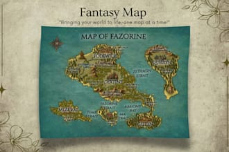create fantasy maps for your novel, rpg game, prints, etc