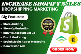 boost shopify sales, shopify ecommerce marketing