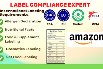ensure product labels comply with international regulations