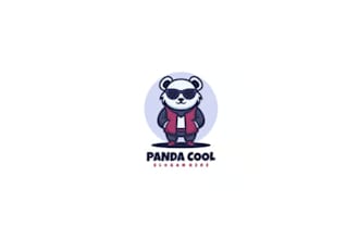 make a high quality panda logo for you with new concept