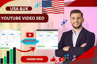 promote youtube video SEO organic growth USA and UK