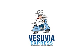 make restaurant food truck pizzeria logo