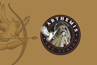 do custom badge, label, emblem and vintage logo