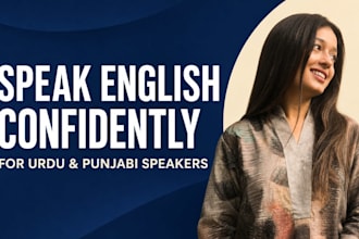 teach spoken english for urdu and punjabi speakers