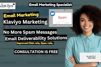 solve email spam issues deliverability to improve openrate click rate on klaviyo