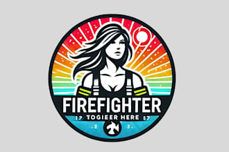 dose unique firefighter logo