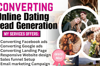 generate online dating leads adult dating lead dating agency dating landing page
