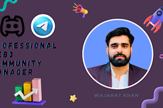 be your web3, nft, and crypto community manager