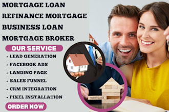 generate mortgage loan leads refinance mortgage business loan mortgage broker