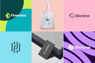 design minimal, elegant, luxury, fashion or feminine brand for you