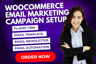 do woocommerce welcome email campaign fluentcrm newsletter template smtp form