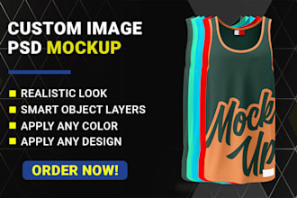 do your image PSD mockup with smart objects in photoshop