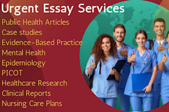 do nursing, informatics, healthcare and public health tasks