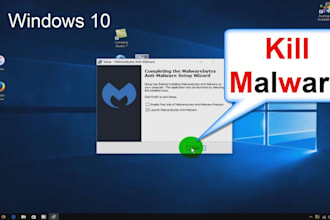 remove all malware, botnets, rootkits, and keyloggers from your laptop or pc