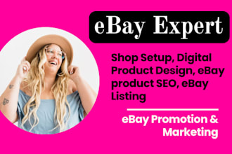 do ebay product listing ebay promotion and ebay product SEO ebay shop stepup