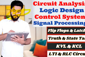 do tutor to teach control system, circuit analysis or signal