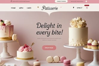 design bakery shopify store bakery website pastries shopify store pastry website